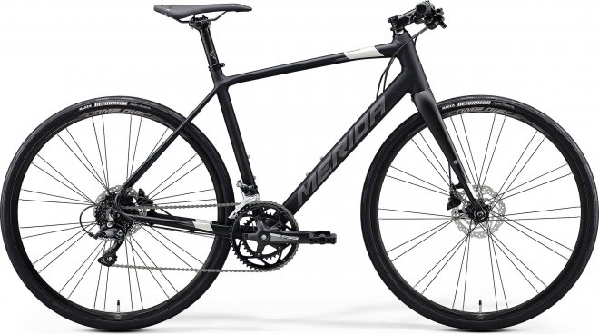 Велосипед Merida Speeder 200 (2020) Matte Black/Silver