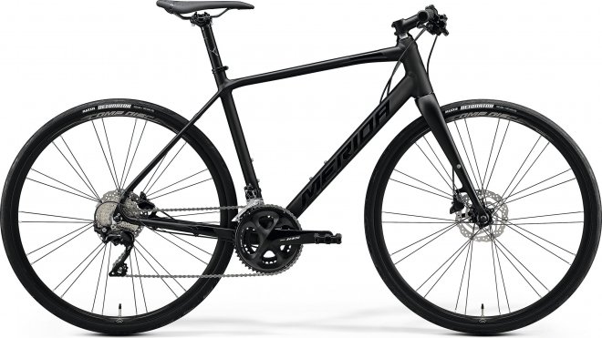 Велосипед Merida Speeder 400 (2021) Matte Black/Glossy Black