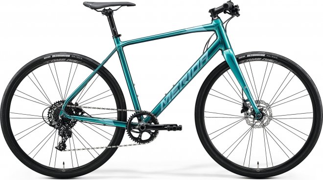 Велосипед Merida Speeder Limited (2020) Glossy Green-Blue/Teal