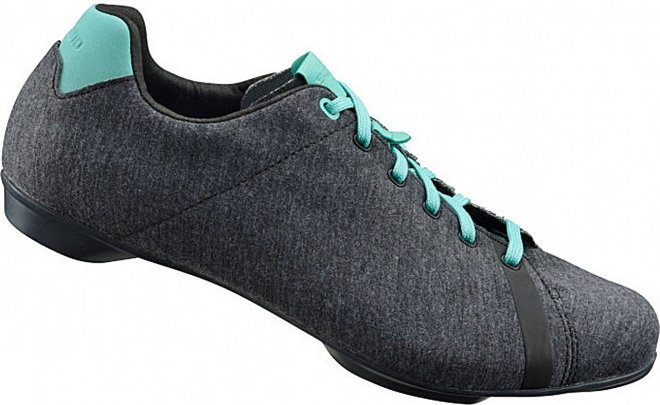 Велообувь женская Shimano SH-RT400 Women, серо-бирюзовая Grey/Mint