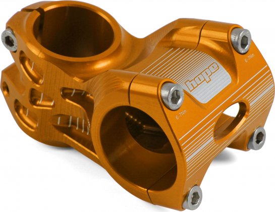 Вынос руля Hope AM/Freeride Stem OS, длина 50 мм, угол наклона 20°, оранжевый Orange