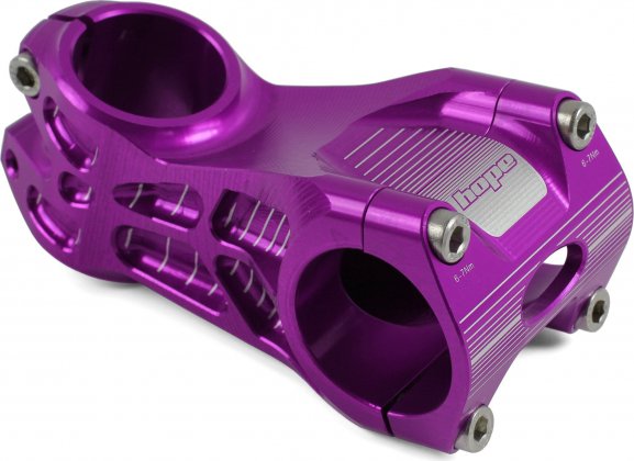Вынос руля Hope AM/Freeride Stem OS, длина 70 мм, угол наклона 20°, пурпурный Purple