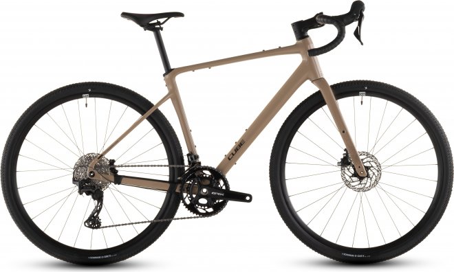 Велосипед Cube Nuroad Race (2026) Cappuccino/Black