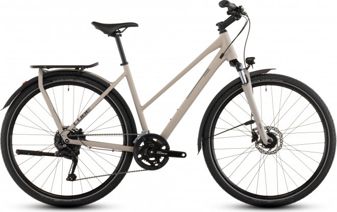 Велосипед Cube Kathmandu ONE Trapeze (2026) Oat Grey/Grey
