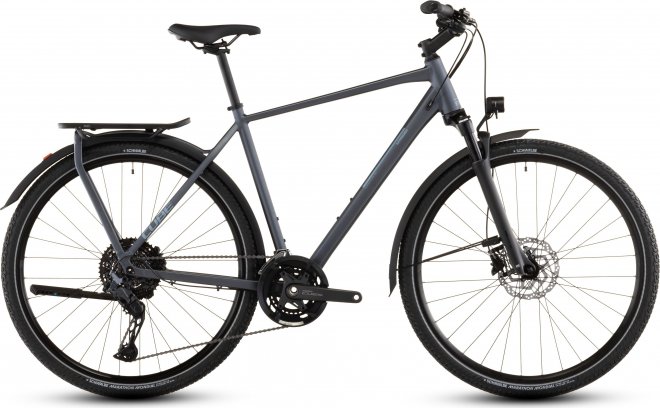 Велосипед Cube Kathmandu EXC (2026) Metallic Grey/Chrome