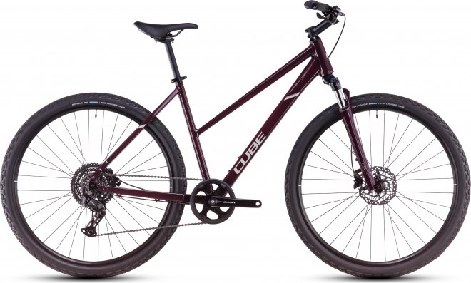 Велосипед Cube Nature ONE Trapeze (2026) Amarone/Lunar