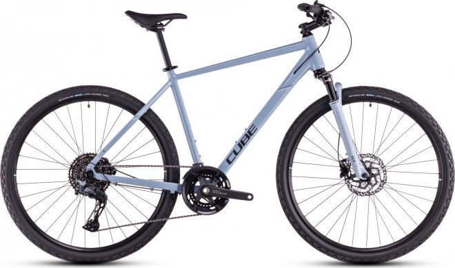 Велосипед Cube Nature EXC (2025) Pigeon Blue/Black