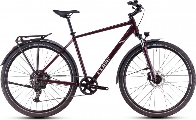 Велосипед Cube Nature ONE Allroad (2026) Amarone/Lunar