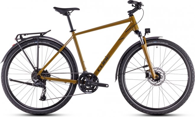 Велосипед Cube Nature Pro Allroad (2025) Willow Green/Black