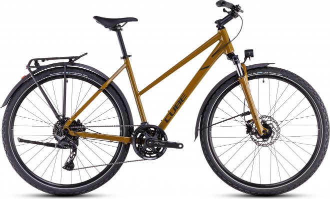 Велосипед Cube Nature Pro Allroad Trapeze (2026) Willow Green/Black