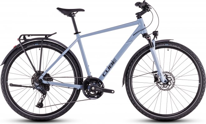 Велосипед Cube Nature EXC Allroad (2026) Pigeon Blue/Black