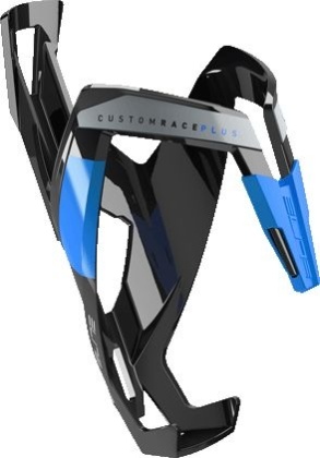 Флягодержатель Elite Custom Race Plus, чёрно-синий Black/Blue