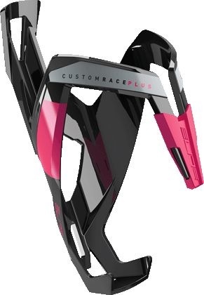 Флягодержатель Elite Custom Race Plus, чёрно-лиловый Black/Pink