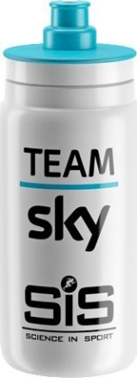 Фляга Elite Fly Team, 550 мл, Team Sky, бело-бирюзовая Team Sky White/Teal