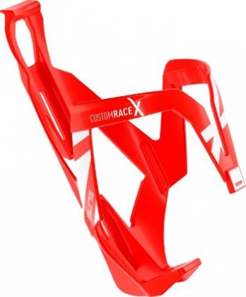 Флягодержатель Elite Custom Race X, красно-белый Glossy Red/White Graphic