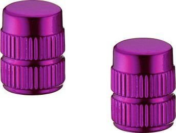 Колпачки на ниппель Token Schrader Valve Cap, пурпурные Purple