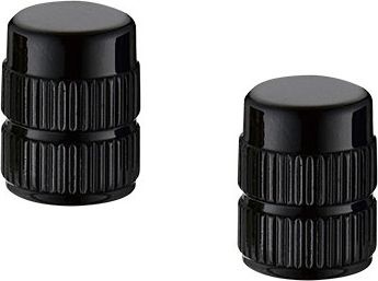 Колпачки на ниппель Token Schrader Valve Cap, чёрные Black