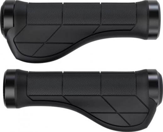 Грипсы Trek Ergonomic Pro MTB Grip Set 135 mm, чёрные Black