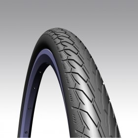 Покрышка Rubena Tyres Flash V66 700x28C, Economy level, чёрная