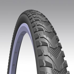 Покрышка Rubena Tyres Dart V67 24x1.95, чёрная