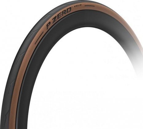 Покрышка Pirelli P Zero Velo, 700x28C, чёрная с бежевыми боками Classic