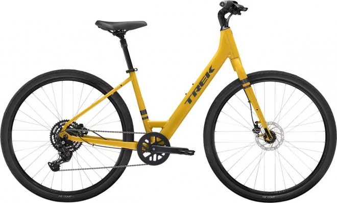 Велосипед Trek Verve 2 Lowstep Gen 5 (2026) Baja Yellow