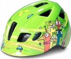 Шлем детский Cube Helmet Pebble, зелёный Green Friends