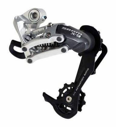 Переключатель скоростей задний SRAM X9, длинная лапка, белый