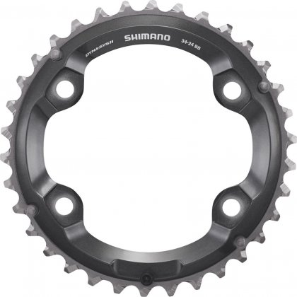 Звезда передняя для Shimano Deore XT FC-M8000-2, 34T