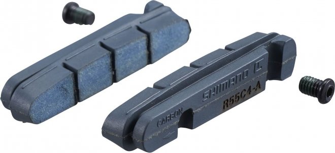 Накладки для картриджных тормозных колодок под U-brake Shimano Dura-Ace R55C4-A