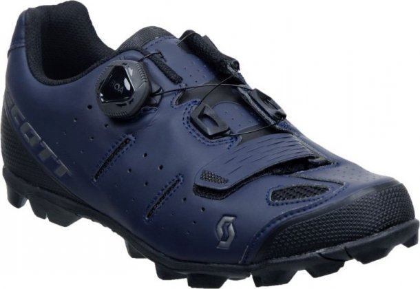 Велообувь женская Scott MTB Elite BOA® Lady Shoe, тёмно-синяя Dark Blue/Black