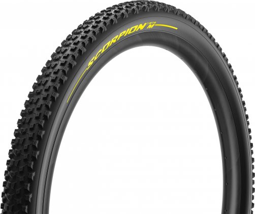 Покрышка Pirelli Scorpion XC M, 29x2.2, с жёлтой надписью Team