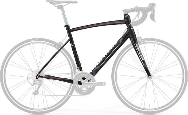 Рама велосипеда с комплектом Merida Ride 300, чёрная